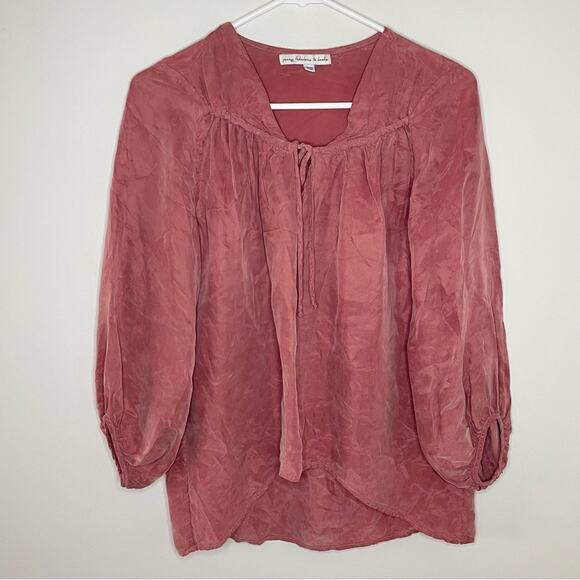 Young Fabulous & Broke Peasant Top Size XS - Picture 1 of 6